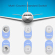 Universal Adapter EU, UK, US, AUS - Yesido (MC09) - Black