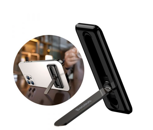 Baseus Suporte Dobrável Baseus para Telefone (preto) - PRLUXZ000001